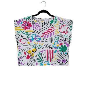 Quadra Vintage 90s Cropped Top Size 13 (11/13) Sleeveless